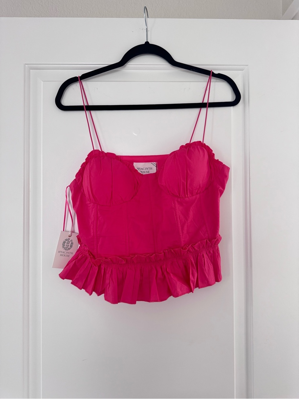 NWT TUCKERNUCK Hyacinth House Dylan Bustier Top